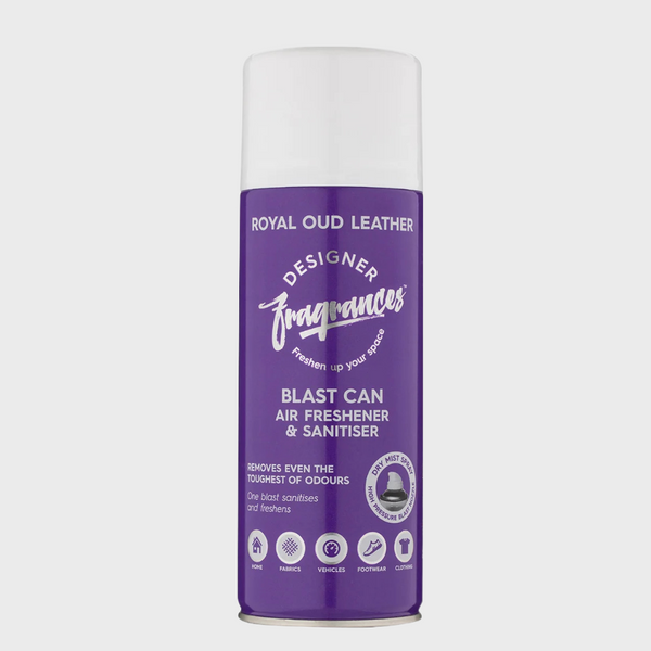 Royal Oud Leather Blast Can